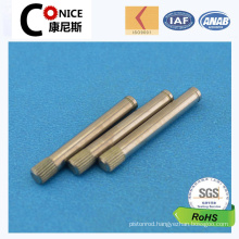 China Manufacturer Fabrication High Quality CNC Machining Knurled Pin